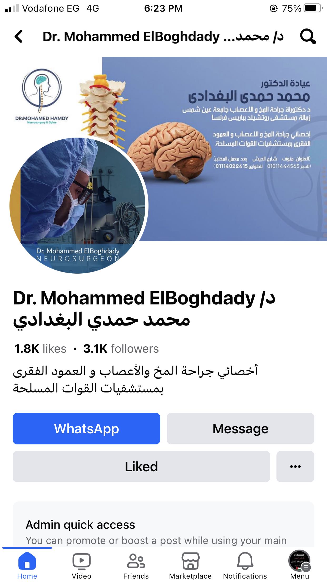 دكتور محمد البغدادى